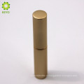 recipiente vazio cosmético ouro metal lip gloss batom tubo